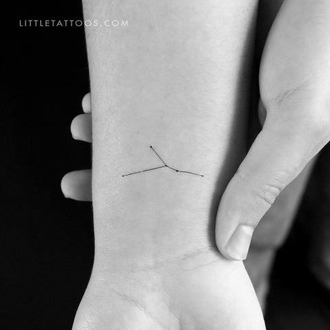 Cancer Constellation Temporary Tattoo Set (2 tattoos) – TattooIcon